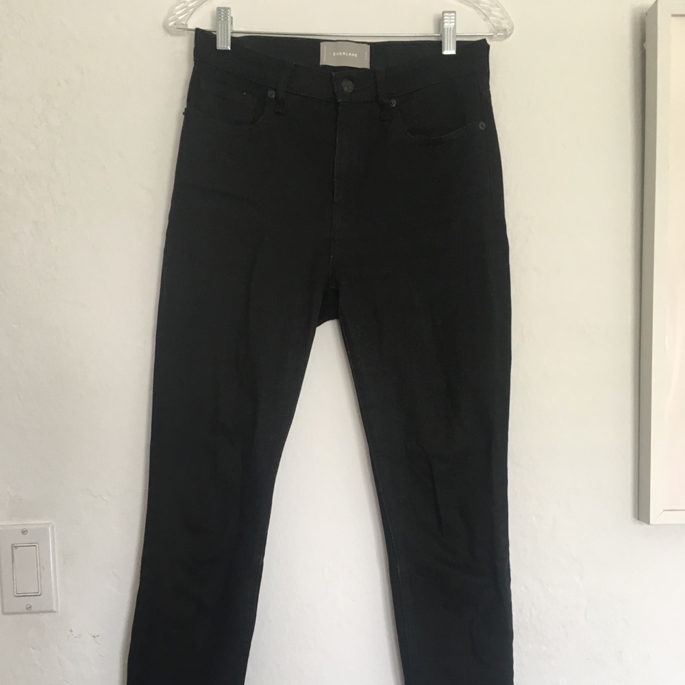 Everlane high rise skinny jeans